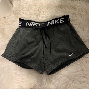 Grey Nike Trainer Shorts
